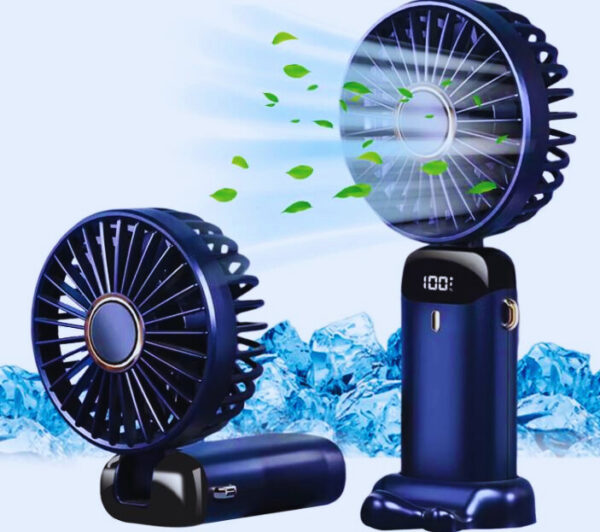 Jsdoin Hand Held Fan - Portable and Rechargeable